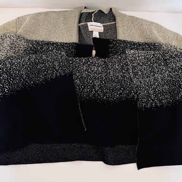 Alfred Dunner Woman Shimmer Ombre Gold Black 1 Pc Mock Sweater Set Size 3X NWT - Picture 12 of 16